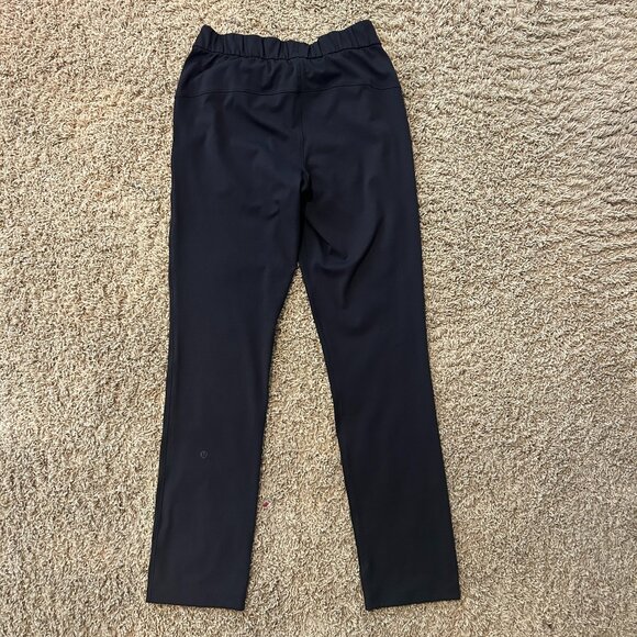 LULULEMON Black Nylon Drawstring Activewear Pants in Women's Size 4 - Picture 1 of 6